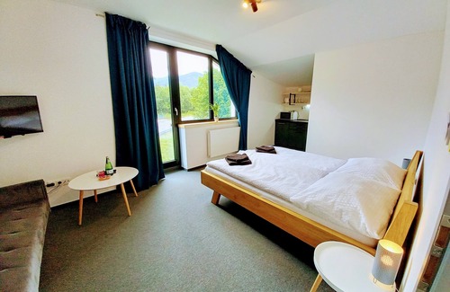 Tatranska Lomnica Villa | Apartmán s výhľadom na Lomnický štít