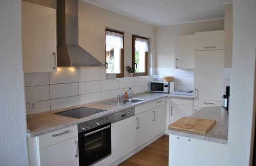 Oberscheidweiler Apartment | Apartment, 150 m² for 6 adults + children in the middle of the green in the Eifel-Moselle region