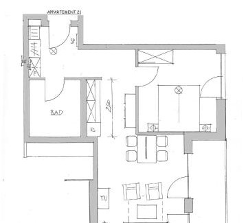 Eckernfoerde Apartment | Apartment 21, Blickrichtung Binnenhafen NordOffenes Meer