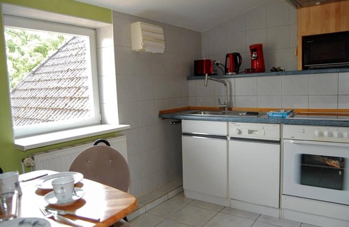 Sonnebull Apartment | Apartment 90m² with sauna for single use. Barbecue area, terrace, garden, carport