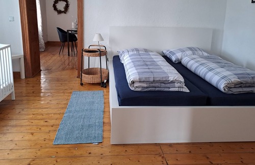 Steinen Apartment | Apartment 'Alte Schule Steinen' with Shared Garden and Wi-Fi