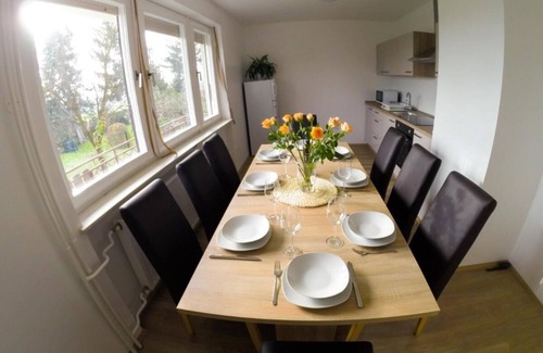 Spodnja Hajdina Apartment | Apartment Andrej Gubčeva 2BR w/terrace, parking,100m2, ground Floor