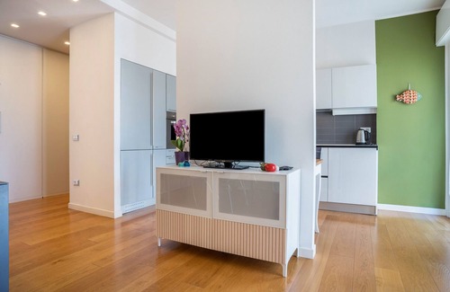 Trento Apartment | Apartment 'Appartamento Muse' with Balcony, Wi-Fi and Air Conditioning