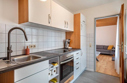 Hagnau Apartment | Apartment 'Bacchus' with Balcony and Wi-Fi