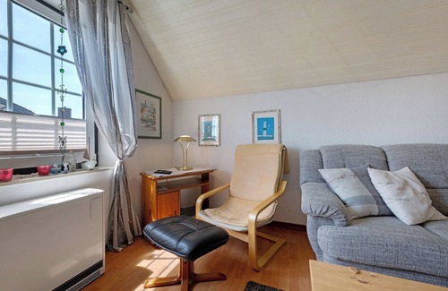 Friedrichskoog-Spitze Apartment | Apartment 'Watt' with Balcony