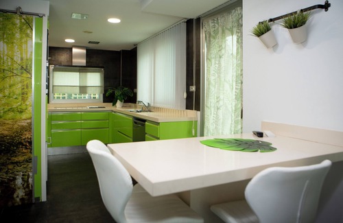 Soto de la Marina Apartment | Apartment with garden, first line beach. Pets allowed