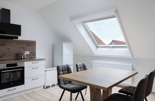 Buttlar Apartment | Apartment 'Ferienwohnung Rhön-Kutscher' with Mountain View, Terrace and Wi-Fi