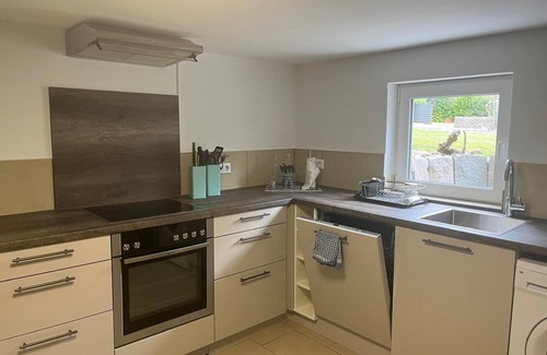 Puschendorf Apartment | Apartment 'Ferienwohnung Bauer' with Private Garden and Wi-Fi