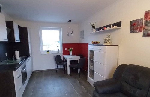 Hamdorf Apartment | Apartment 'Ferienwohnung Völkner' with Shared Terrace, Private Garden and Wi-Fi