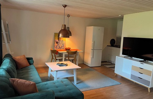 Askim Apartment | Apartment, forest area, lake/sea, golf and shopping centers