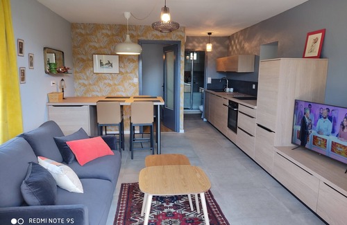 Morbihan Apartment | Apartment 200 m from kercambre beach and less than 2 kms from the town center