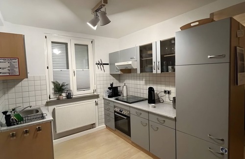 Melsungen Apartment | Apartment 'Fuldaufer' with Private Garden and Wi-Fi