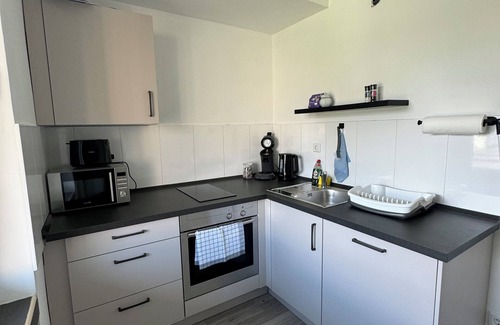 Hamm Apartment | Apartment Hamm Hbf with balcony