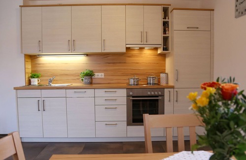 Saaldorf-Surheim Apartment | Apartment Haunsberg, 55sqm, 1 bedroom, balcony with mountain view