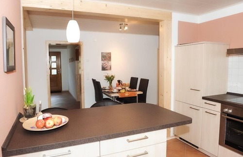 Oberkirch Apartment | Apartment 'Heidelbeere' with Mountain View, Private Terrace and Wi-Fi