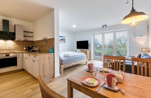 Husbyholz Apartment | Apartment 'Husbyries 11' with Shared Garden and Wi-Fi