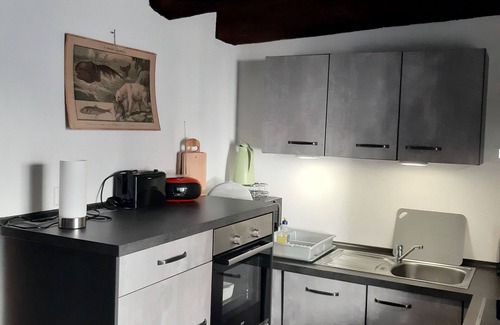 Mengen Apartment | Apartment in historic building from 1467, close to nature and yet central