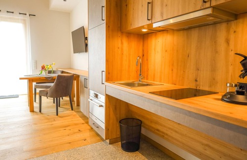 Muenchberg Apartment | Apartment-Kösseine rollstuhlgerecht-Mobility bath