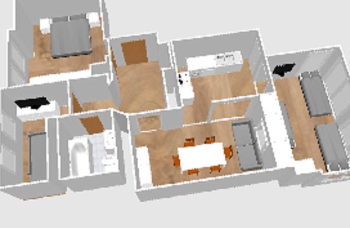 Jena Apartment | Apartment Martin Luther, 3 bedrooms, free WiFi, center - Apartment Martin Luther