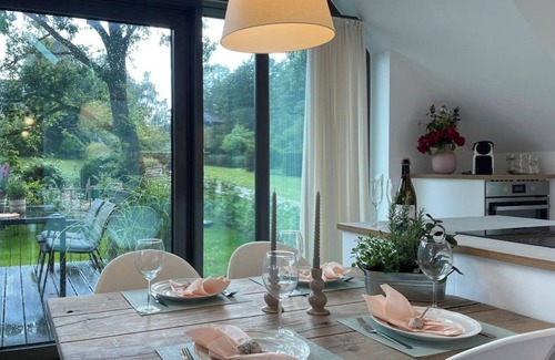 Eckernfoerde Apartment | Apartment 'Meerzeit' with Sea View, Balcony and Wi-Fi