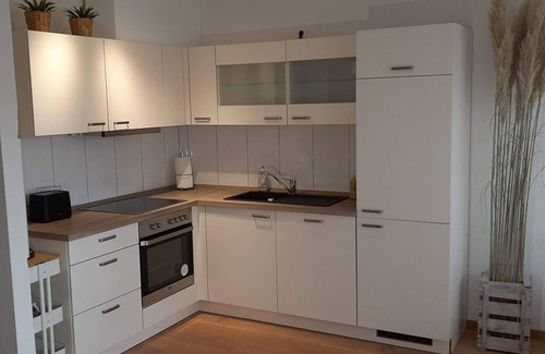 Langscheid Condo | Apartment "Mittendrin" with large loggia on Lake Sorpe