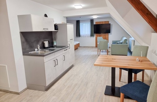 Muhr am See Apartment | Apartment mit Deckenbalken
