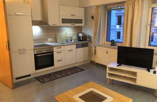 Zwickau Apartment | Apartment 'Moderne Vollmöblierte Wohnung' with Private Garden