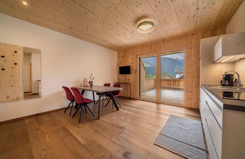 San Pancrazio Apartment | Apartment 'Naturapartments Alpreid Zirbe' with Mountain View, Terraces & Wi-Fi