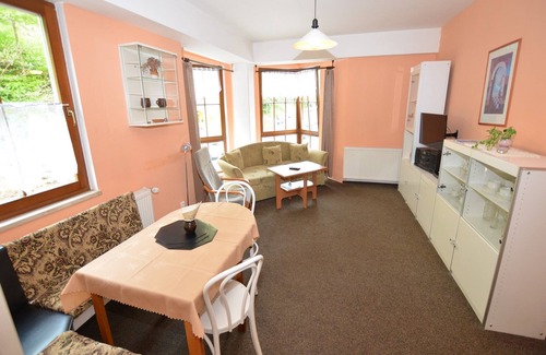 Jachymov Apartment | Apartment near Slopes for 4 Guests
