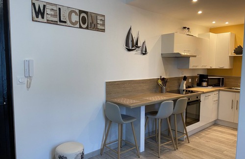Wimereux Apartment | Apartment on seawall - Côte d'opale Wimereux -near beach-wifi