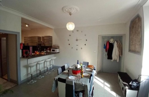 Thann Apartment | Apartment overlooking Collegiate Church of Thann.