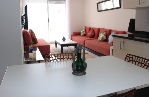 Tamraght Apartment | Apartment panoramic view Adan beach
