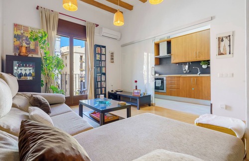 Old Town Apartment | Apartment 'Plaça La Font' with Balcony, Wi-Fi and Air Conditioning