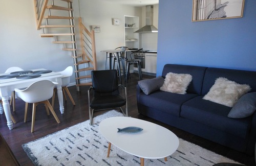 Portbail Apartment | Apartment-Romantic-Ensuite with Shower-Terrace-isle 2