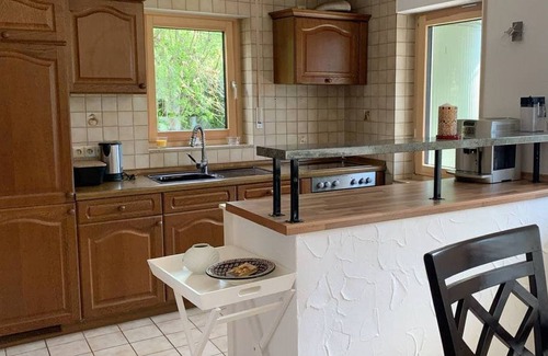 Bad Urach Apartment | Apartment 'Rosengarten, 65 Qm' with Mountain View, Balcony and Wi-Fi