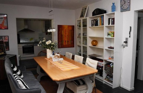 Massweiler Apartment | Apartment Rothhaar - apartment/apartment, shower and bath, toilet, 2 bedrooms