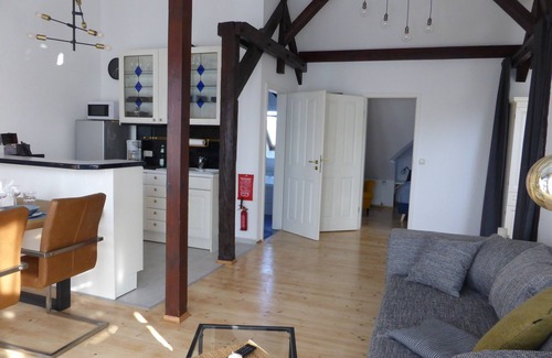 Jena Apartment | Apartment Skyline of Jena luxurious, unique, free wifi, air conditioned,