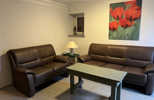 Epenwohrden Apartment | Apartment 'Studio Ferienwohnung Für Familien' with Private Terrace, Shared Garden and Wi-Fi