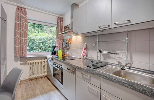 Bad Wildbad Apartment | Apartment 'Talblick Mit Schwimmbad' with Mountain View, Balcony and Wi-Fi