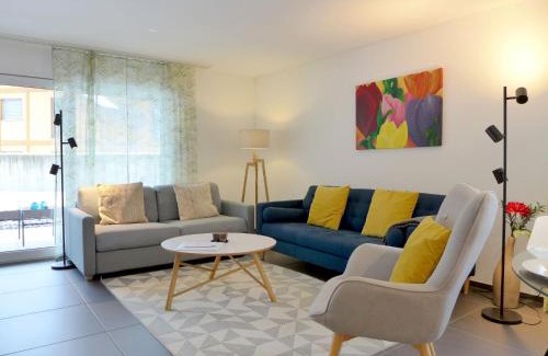 Blausee Apartment | Apartment Terrasse by Interhome