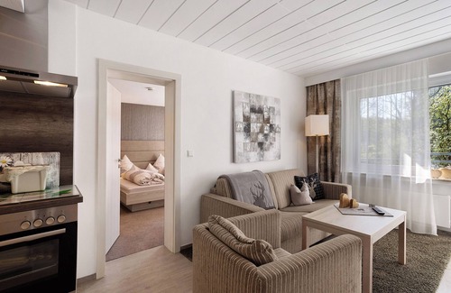 Ortsmitte Apartment | Apartment 'Typ 1' with Shared Garden, Balcony and Wi-Fi