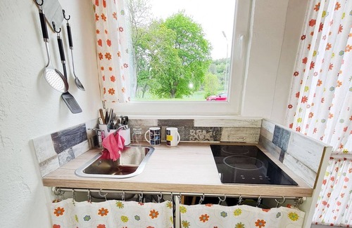 Bad Mergentheim Apartment | Apartment Vogelhaus, 1 living/bedroom, large terrace, max. 2 persons