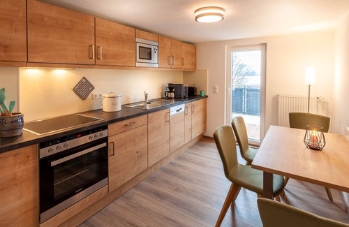 Waechtersbach Apartment | Apartment 'Vogelsberg' with Shared Terrace, Shared Garden and Wi-Fi