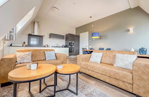 Colijnsplaat Apartment | Apartment with a Finnish sauna with a sea view
