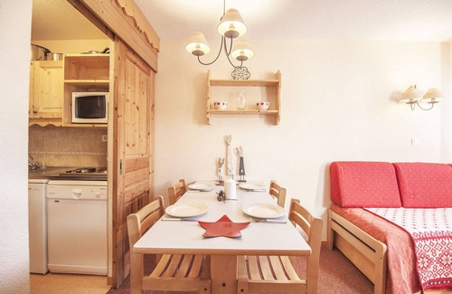 Doucy-Combelouviere Apartment | Apartment with balcony at the foot of the slopes and close proximity to shops and services