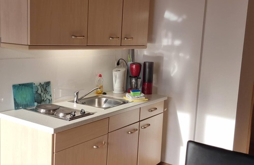 Unterwoessen Apartment | Apartments 40 m², 1-2 persons, living room, 1st sep. Bedroom, balcony