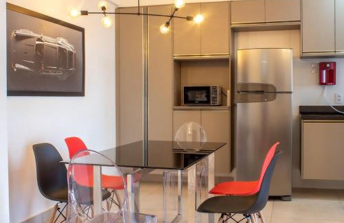 Subsetor Sul - 1 Apartment | Apogeo Vista linda 2 dormitórios garagem AC Wi-Fi