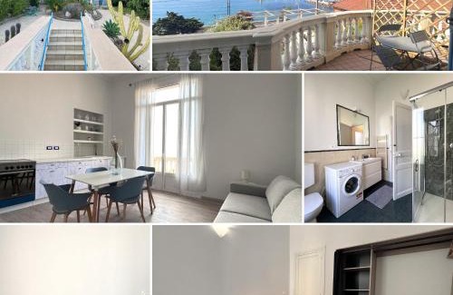 Menton Apartment | Appartamento Elegante in Villa Storica sul Mare