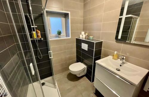 Bellegarde-sur-Valserine Apartment | Appartement le Rhôn'ain - Vue Rhône - Lit Queen size