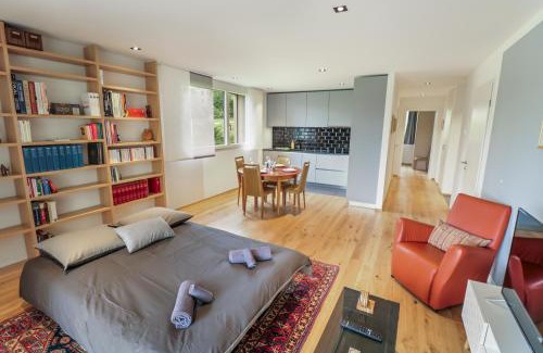 Villars-sur-Glane Apartment | Appartement élégant avec terrasse privée